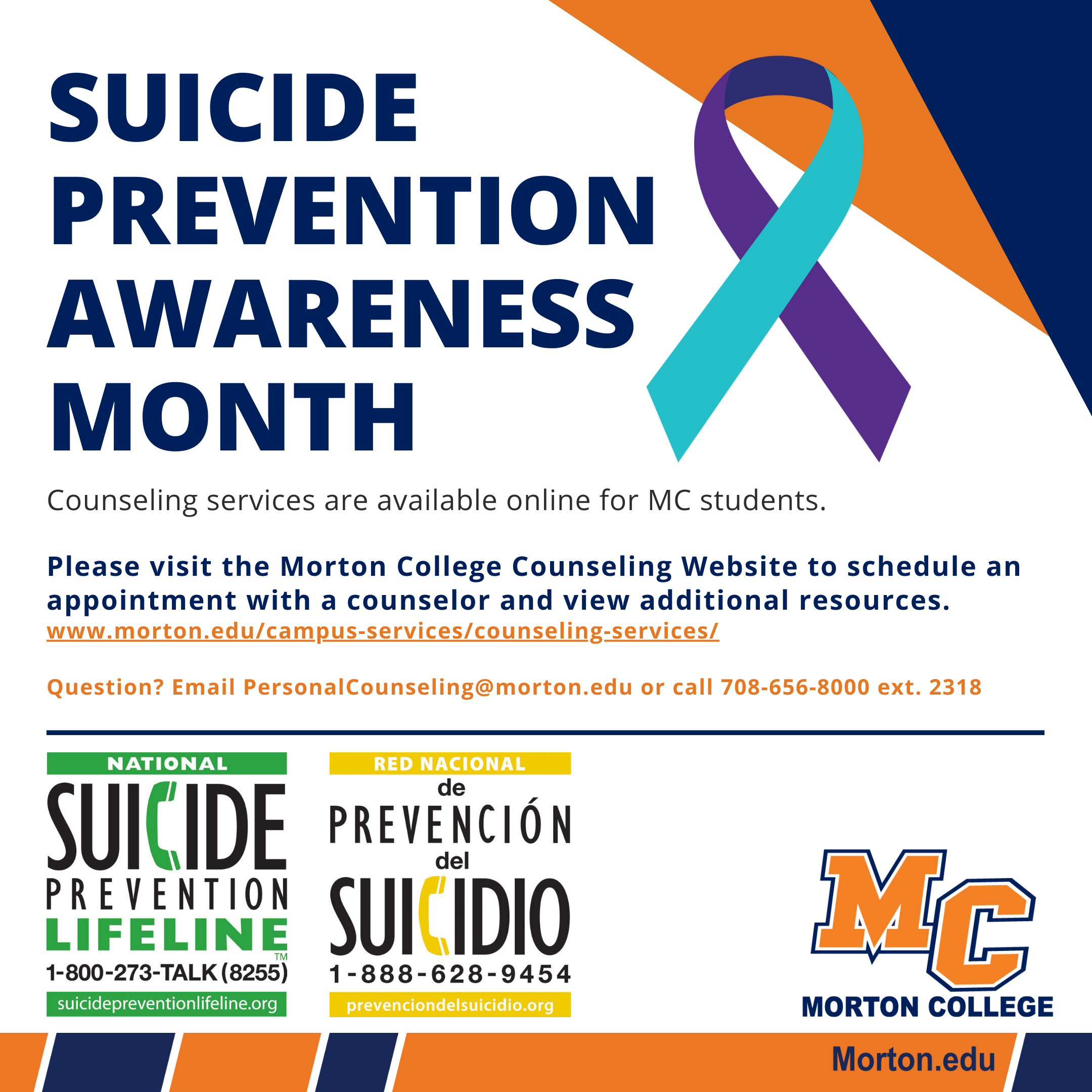 World Suicide Prevention Day – Morton College